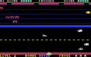 Froggee — the road and the river